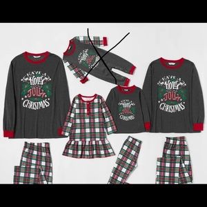 Men Family Matching Holly Jolly Christmas Pajamas Set
